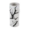 Sorrell Small Black & White Ceramic Vase