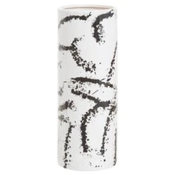 Sorrell Large Black & White Ceramic Vase 11 Sorrell Large Black & White Ceramic Vase -Taskers Sale Shop 60011906 1