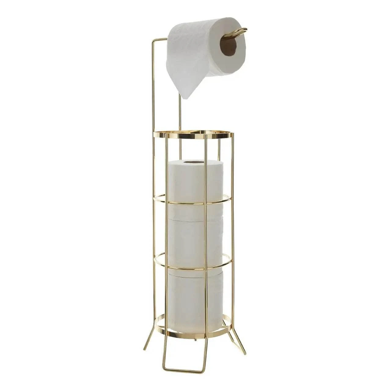 Linnea Gold Toilet Roll Holder 3 Linnea Gold Toilet Roll Holder