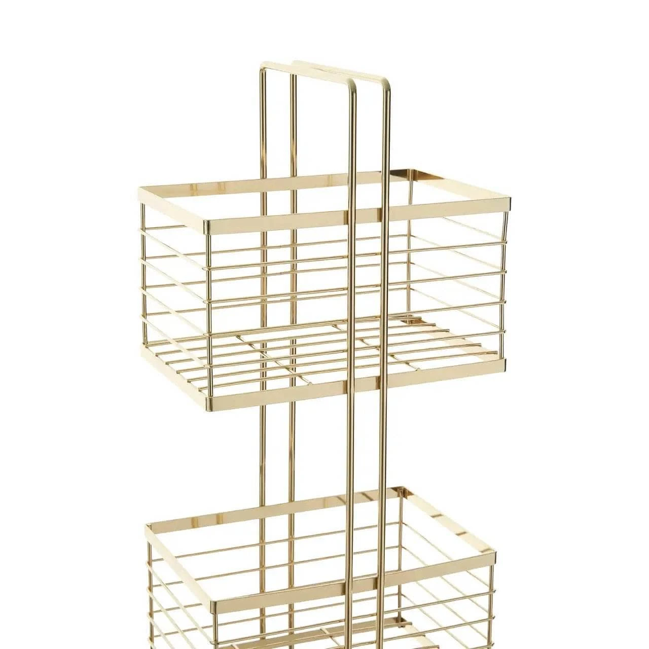 Dara Gold Rectangular Storage 4 Dara Gold Rectangular Storage - Image 2