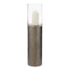 Martele Large Pillar Candle Holder - Silver -Taskers Sale Shop 600119271 1