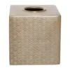 Allegra Aluminium Tissue Box - Gold