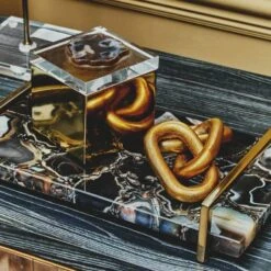 Prato Small Gold Aluminium Chain Sculpture 14 Prato Small Gold Aluminium Chain Sculpture -Taskers Sale Shop 60011955 2