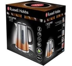 Russel Hobbs Eclipse Kettle - Copper -Taskers Sale Shop 60011958 EPERUSSELHOBBSECLIPSEKETTLECOPPER251135