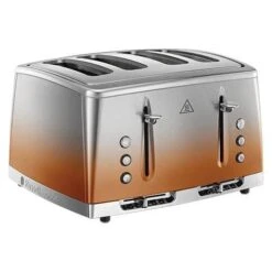 Russel Hobbs Eclipse 4 Slice Toaster - Copper