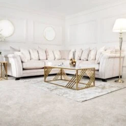 Firenze Corner Sofa - Taupe