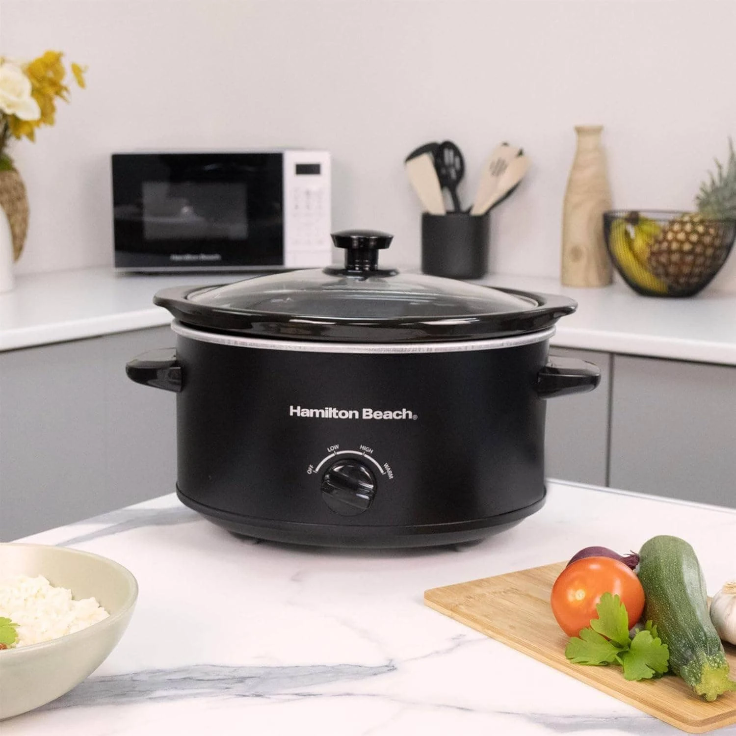 Hamilton Beach 3.5L Slow Cooker - Black 3 Hamilton Beach 3.5L Slow Cooker - Black