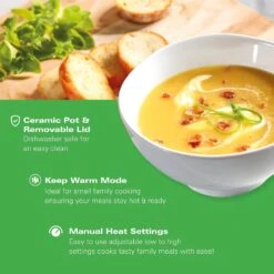 Hamilton Beach 3.5L Slow Cooker - Black 14 Hamilton Beach 3.5L Slow Cooker - Black -Taskers Sale Shop 60011999 5