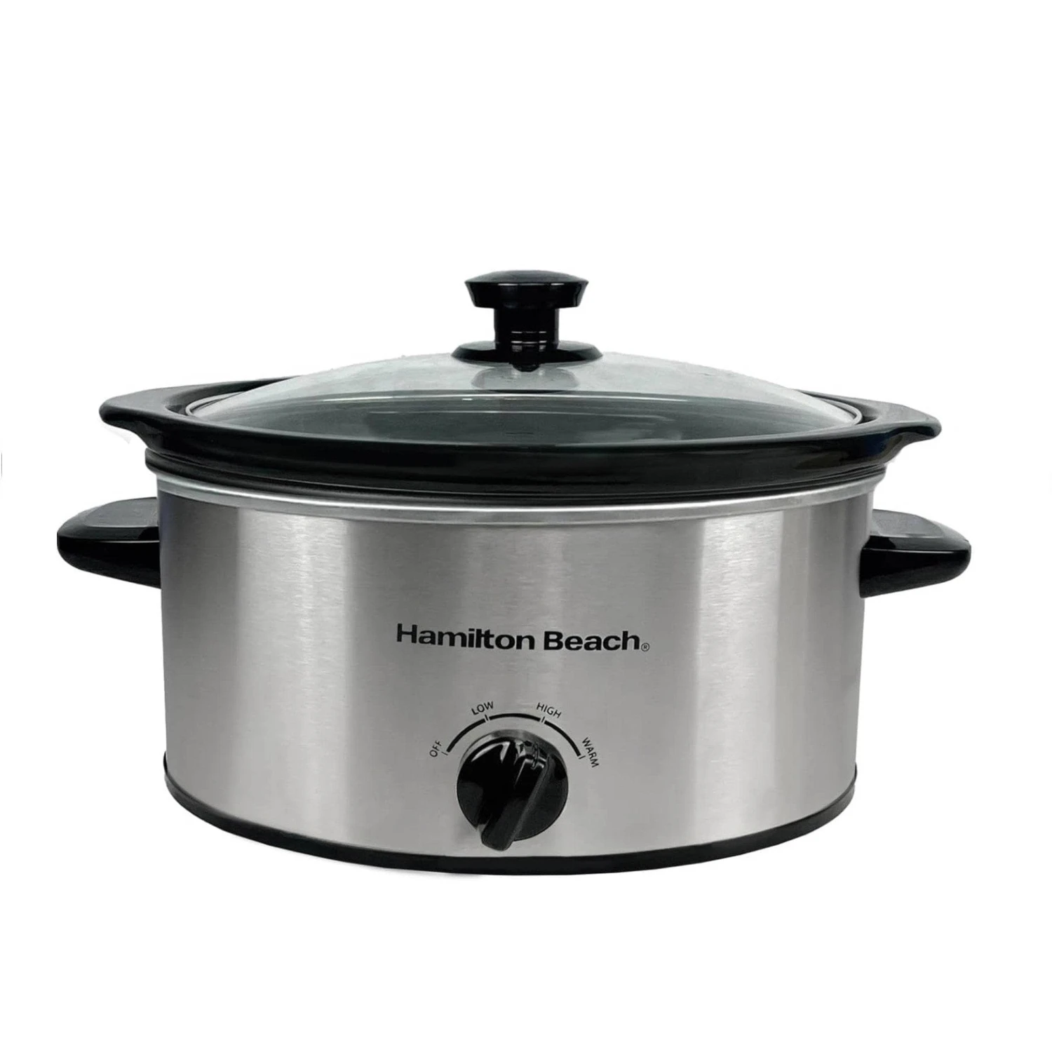Hamilton Beach 3.5L Slow Cooker - Silver 3 Hamilton Beach 3.5L Slow Cooker - Silver