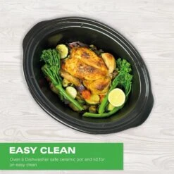 Hamilton Beach 6.5L Slow Cooker - Silver -Taskers Sale Shop 60012002 5