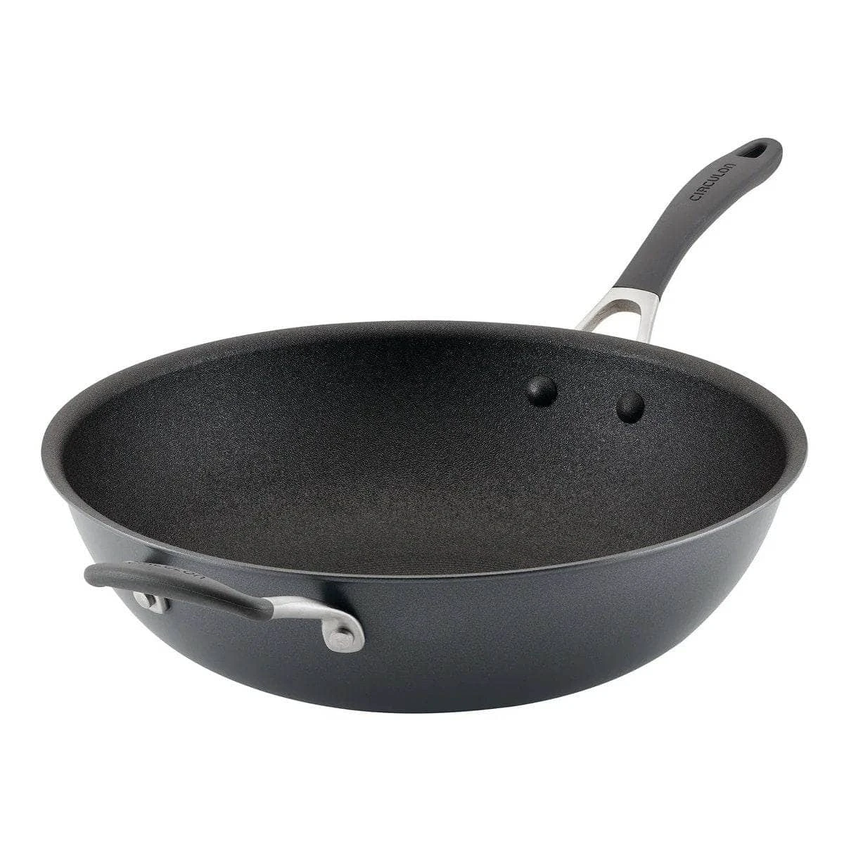 Circulon ScratchDefense Extreme Non-Stick Wok & Helper Handle - 34cm 3 Circulon ScratchDefense Extreme Non-Stick Wok & Helper Handle - 34cm