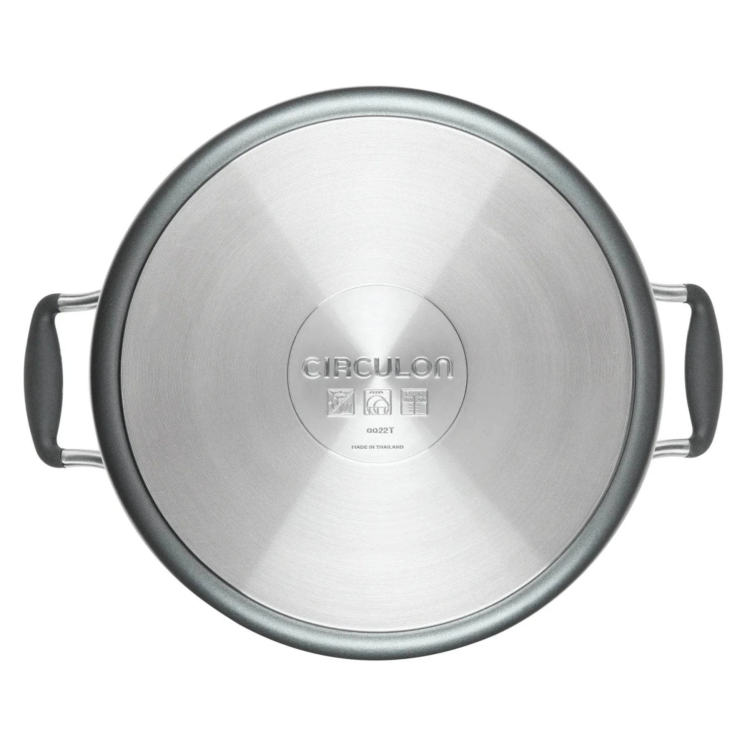 Circulon ScratchDefense Extreme Non-Stick Stockpot & Lid - 24cm 6 Circulon ScratchDefense Extreme Non-Stick Stockpot & Lid - 24cm - Image 4