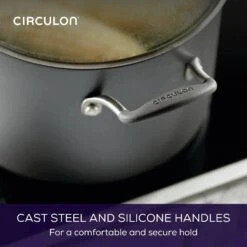 Circulon ScratchDefense Extreme Non-Stick Stockpot & Lid - 24cm 20 Circulon ScratchDefense Extreme Non-Stick Stockpot & Lid - 24cm -Taskers Sale Shop 60012502 MEYERCIRCULONSCRATCHDEFENSEA1SERIESSTOCKPOT 24CM7.6L818343