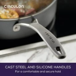 Citculon ScratchDefense Extreme Non-Stick Sauté Pan & Lid - 28cm 18 Citculon ScratchDefense Extreme Non-Stick Sauté Pan & Lid - 28cm -Taskers Sale Shop 60012503 MEYERCIRCULONSCRATCHDEFENSEA1SERIESSAUTEWITHHELPERHANDLE28CM4.7L818353