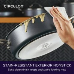 Citculon ScratchDefense Extreme Non-Stick Sauté Pan & Lid - 28cm 20 Citculon ScratchDefense Extreme Non-Stick Sauté Pan & Lid - 28cm -Taskers Sale Shop 60012503 MEYERCIRCULONSCRATCHDEFENSEA1SERIESSAUTEWITHHELPERHANDLE28CM4.7L818354