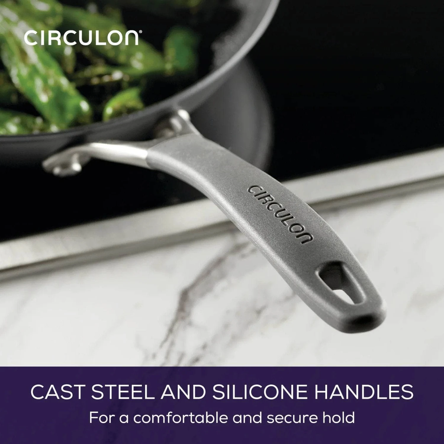 Circulon ScratchDefense Extreme Non-Stick Induction Frying Pan - 30cm 10 Circulon ScratchDefense Extreme Non-Stick Induction Frying Pan - 30cm - Image 8