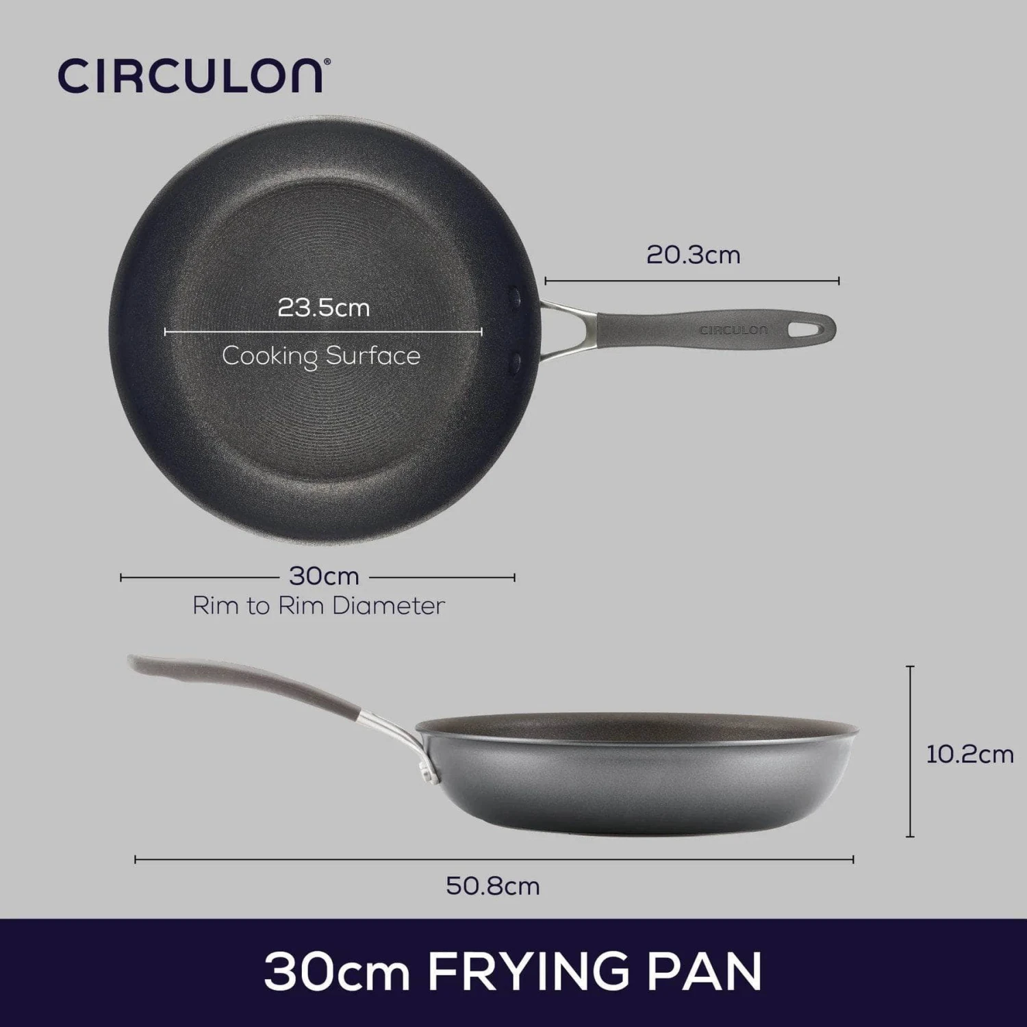 Circulon ScratchDefense Extreme Non-Stick Induction Frying Pan - 30cm 14 Circulon ScratchDefense Extreme Non-Stick Induction Frying Pan - 30cm - Image 12
