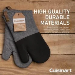 Cuisinart Neoprene Oven Mitts - Herringbone Charcoal 13 Cuisinart Neoprene Oven Mitts - Herringbone Charcoal -Taskers Sale Shop 60012552 5