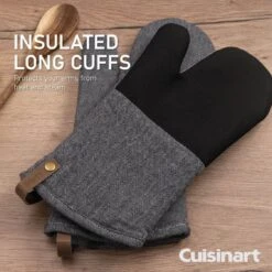 Cuisinart Neoprene Oven Mitts - Herringbone Charcoal 14 Cuisinart Neoprene Oven Mitts - Herringbone Charcoal -Taskers Sale Shop 60012552 6