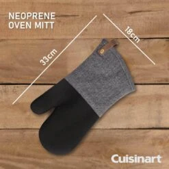 Cuisinart Neoprene Oven Mitts - Herringbone Charcoal 15 Cuisinart Neoprene Oven Mitts - Herringbone Charcoal -Taskers Sale Shop 60012552 7