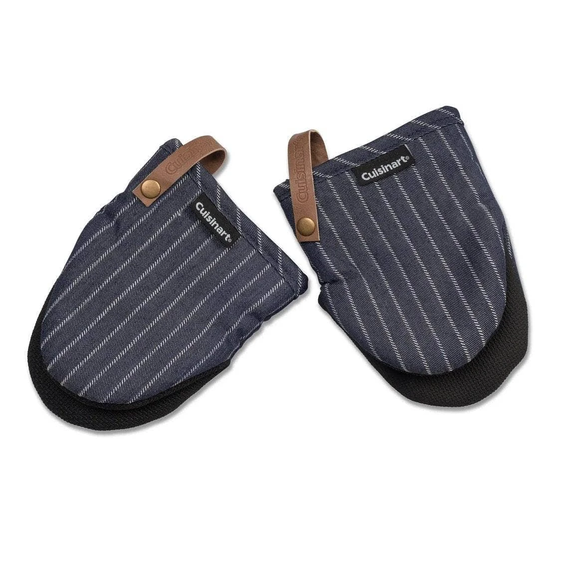 Cuisinart Neoprene Mini Mitts - Denim Pin Stripe 4 Cuisinart Neoprene Mini Mitts - Denim Pin Stripe - Image 2