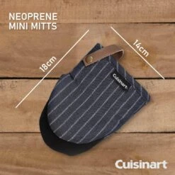 Cuisinart Neoprene Mini Mitts - Denim Pin Stripe 17 Cuisinart Neoprene Mini Mitts - Denim Pin Stripe -Taskers Sale Shop 60012558 7