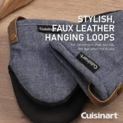 Cuisinart Neoprene Mini Mitts -Herringbone Blue 10 Cuisinart Neoprene Mini Mitts -Herringbone Blue -Taskers Sale Shop 60012559 4
