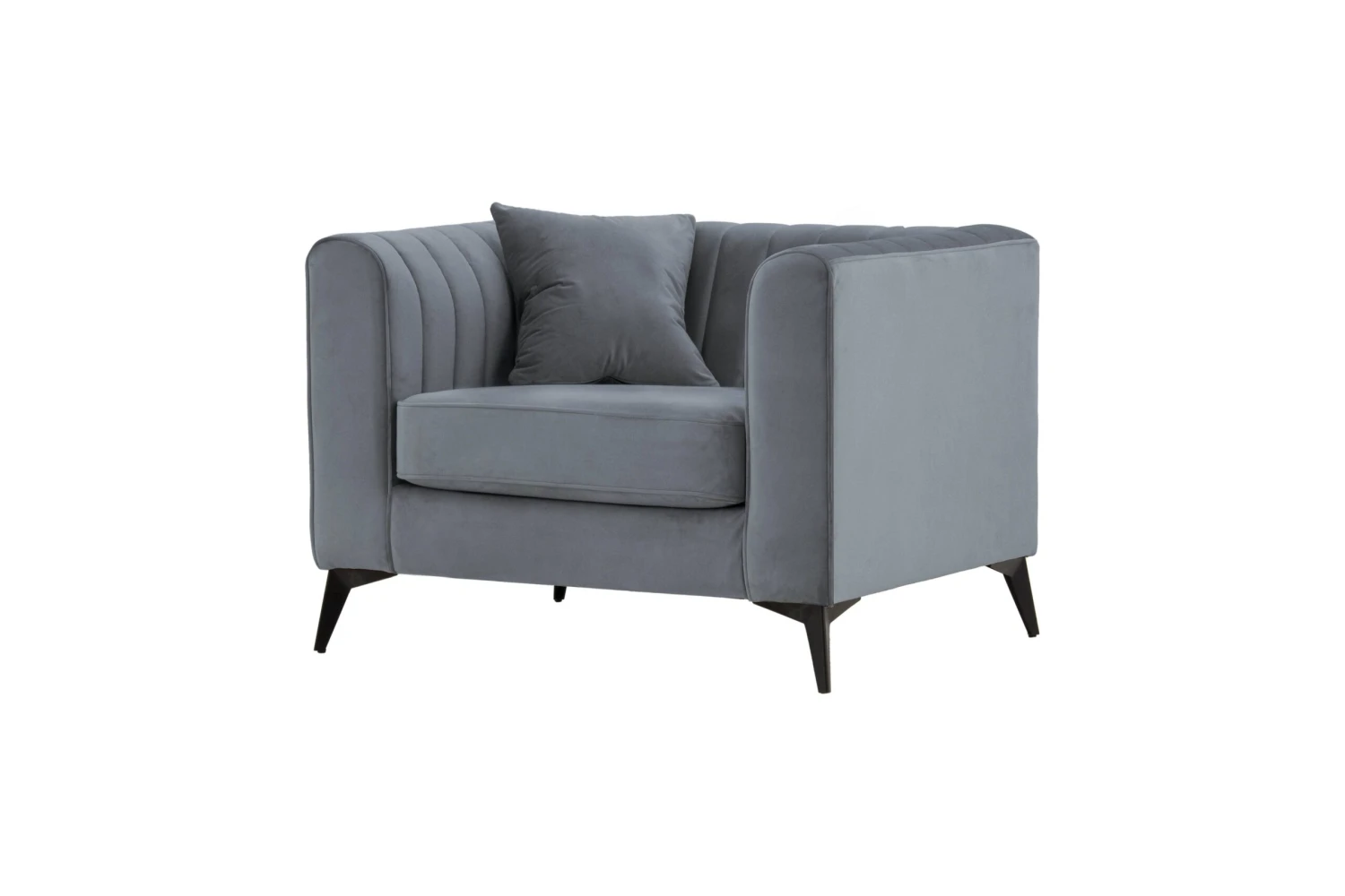 Outlet Grace Armchair - Grey 4 Outlet Grace Armchair - Grey - Image 2