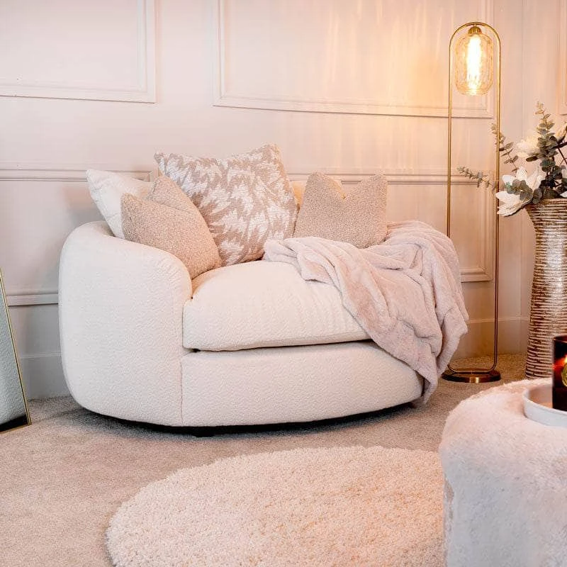 Bailey Swivel Snuggler - Cream 3 Bailey Swivel Snuggler - Cream