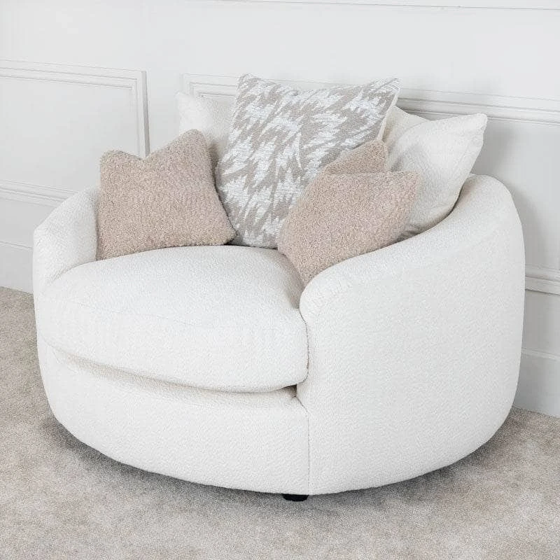 Bailey Swivel Snuggler - Cream 5 Bailey Swivel Snuggler - Cream - Image 3