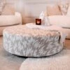 Bailey Footstool - Natural & Cream 1 Bailey Footstool - Natural & Cream -Taskers Sale Shop 60012765