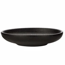 Caviar Black Round Sauce Dish - 10cm