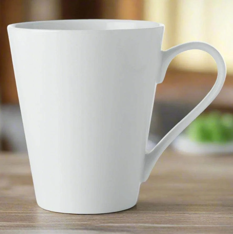 Conical Mug - White 3 Conical Mug - White