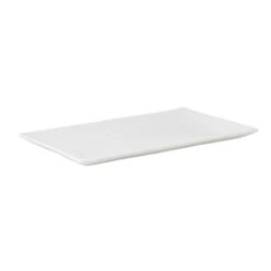Basics Rectangular Platter - White