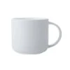 White Basics Mug - 440ml -Taskers Sale Shop 60012926 CAPTIVE AY0354 MW WBA MUG 440ML WHT