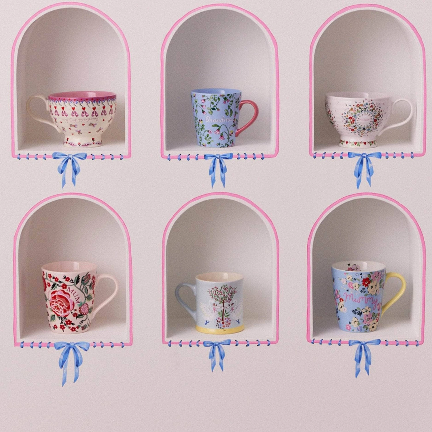 Cath Kidston Amazing Mum Strawberry Garden Mug 6 Cath Kidston Amazing Mum Strawberry Garden Mug - Image 4