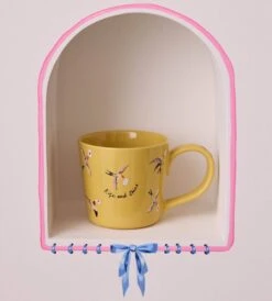 Cath Kidston Love Birds Dolly Mug - Yellow