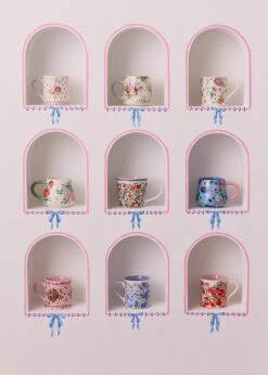 Cath Kidston Forever Rose Mollie Mug - Pink 11 Cath Kidston Forever Rose Mollie Mug - Pink -Taskers Sale Shop 60012958 5