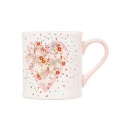 Cath Kidston Flower Burst Heart Mollie Mug