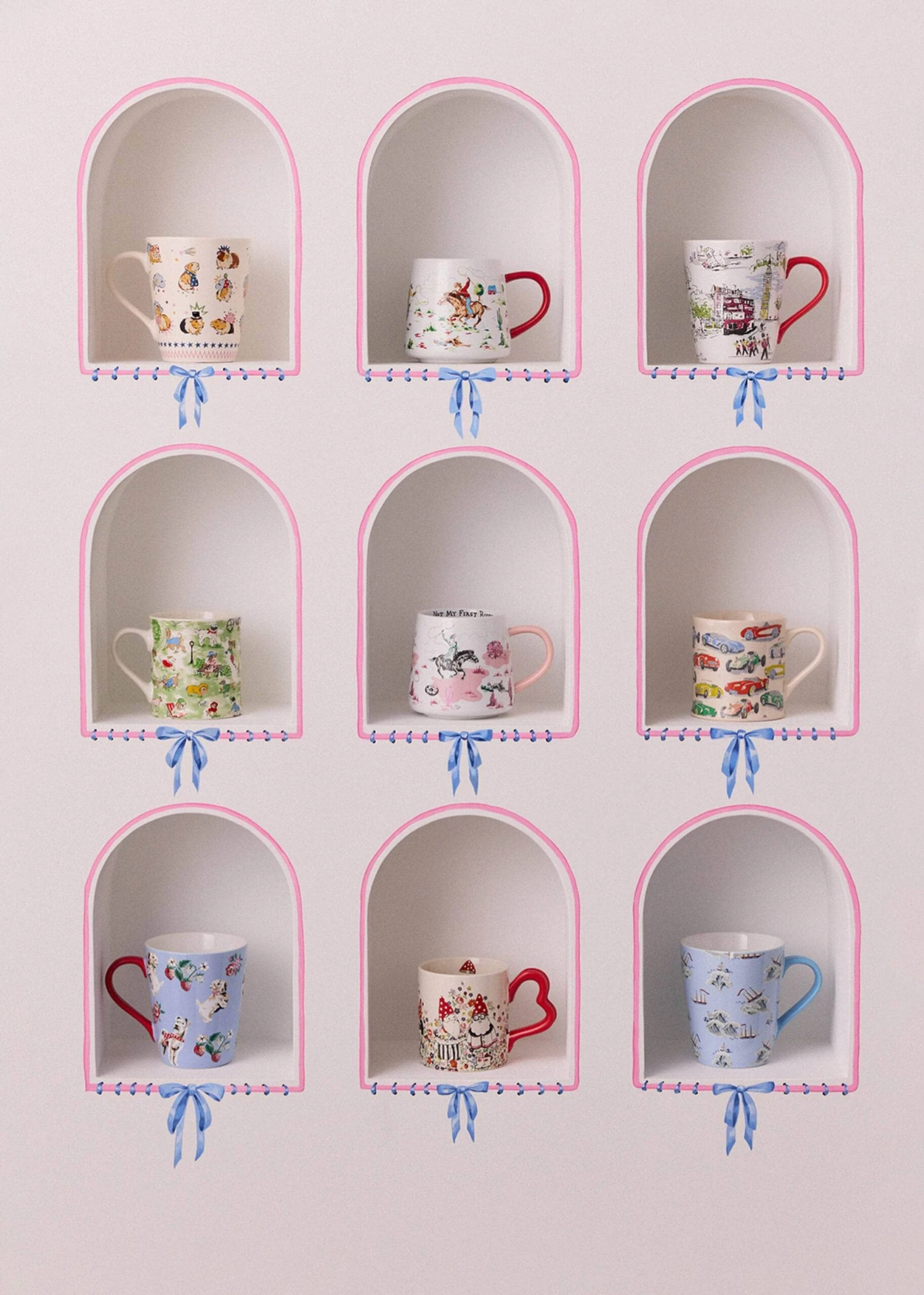 Cath Kidston Vintage Cars Mollie Mug 6 Cath Kidston Vintage Cars Mollie Mug - Image 4