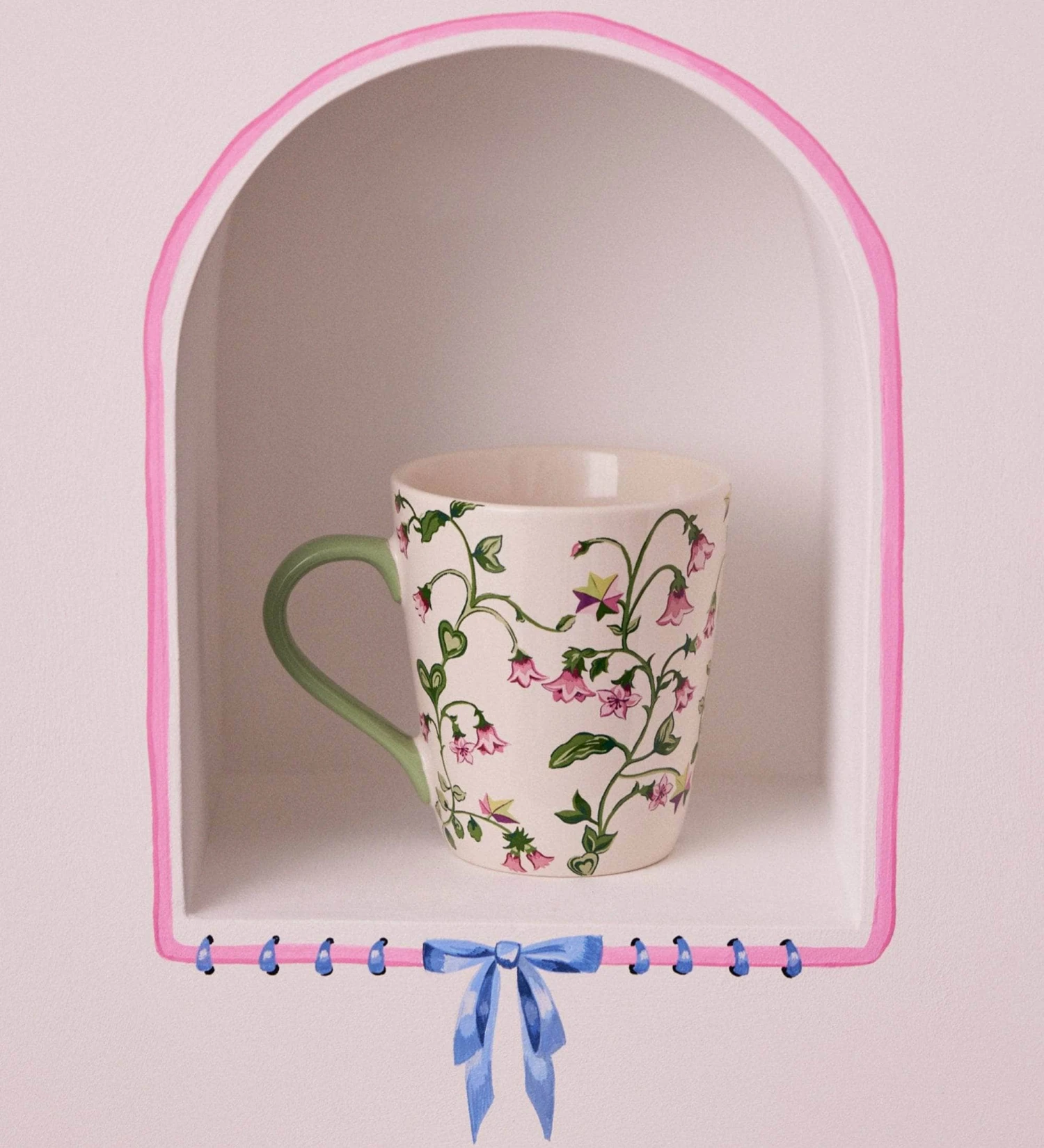 Cath Kidston Twin Flowers Stanley Mug 3 Cath Kidston Twin Flowers Stanley Mug