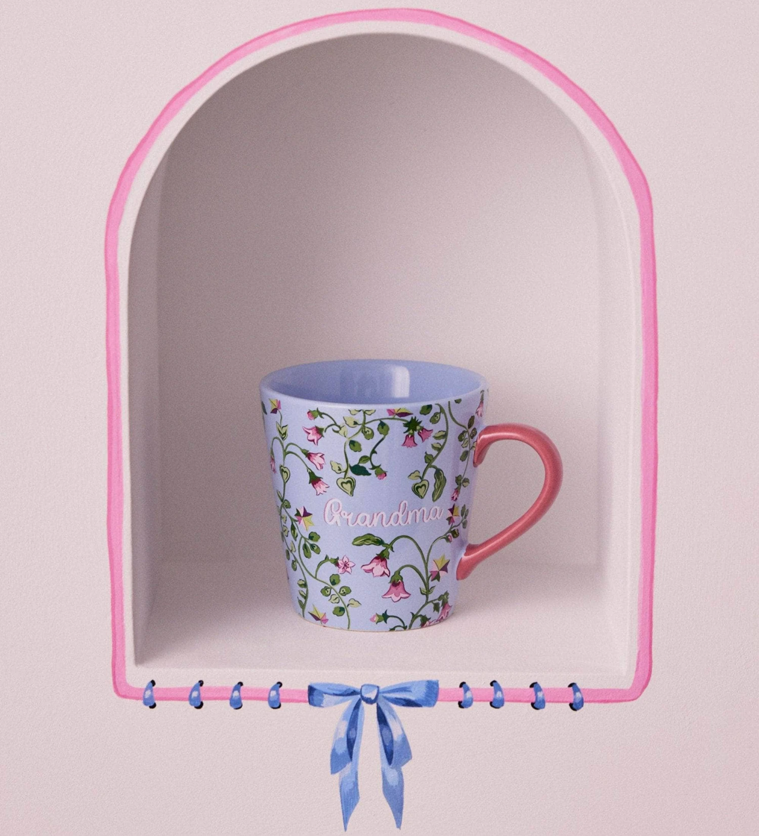 Cath Kidston Grandma Twin Flowers Mini Stanley Mug 3 Cath Kidston Grandma Twin Flowers Mini Stanley Mug