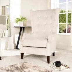 Normandy Throne Chair - Taupe