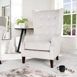 Reims Throne Chair - Silver