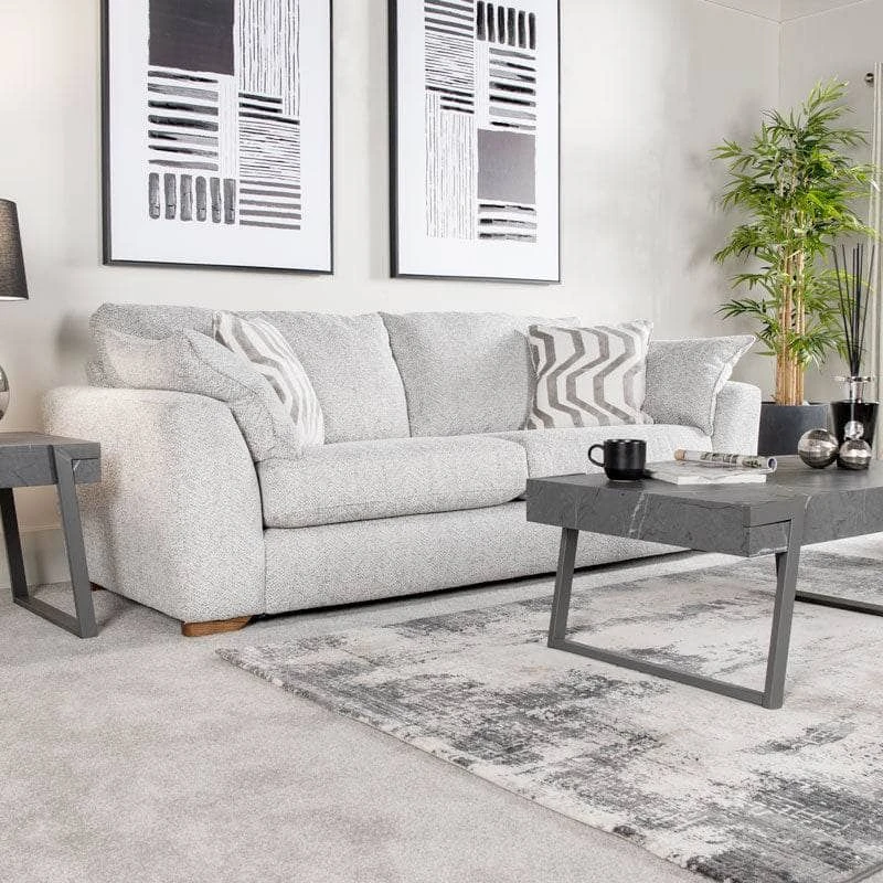 Louisiana 3 Seater Sofa - Grey 3 Louisiana 3 Seater Sofa - Grey