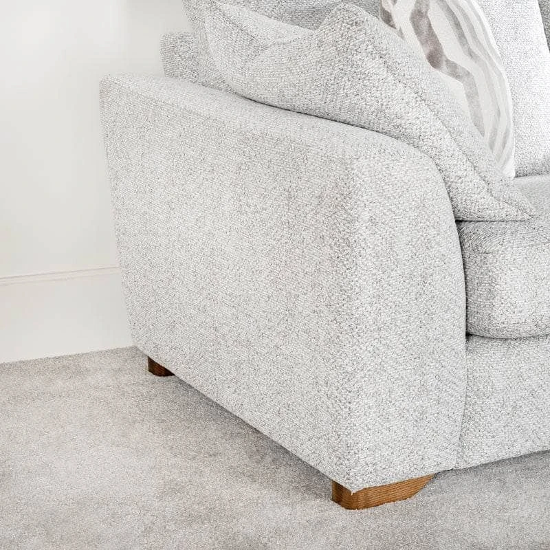 Louisiana 3 Seater Sofa - Grey 6 Louisiana 3 Seater Sofa - Grey - Image 4