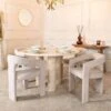 Atlanta Dining Table & 4 Chairs 1 Atlanta Dining Table & 4 Chairs -Taskers Sale Shop 60013374