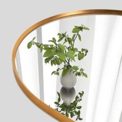 LED Double Arch Mirror - Gold -Taskers Sale Shop 60013444