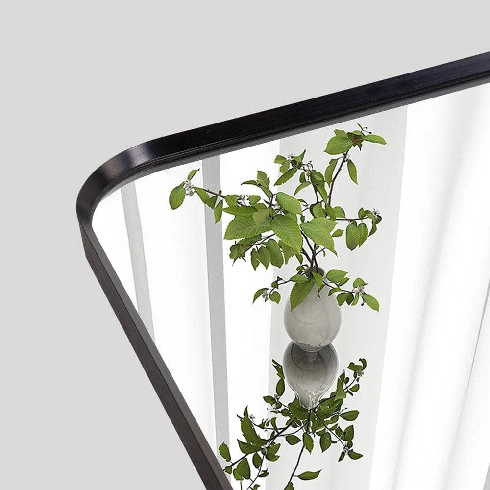 LED Rectangle Mirror - Black 7 LED Rectangle Mirror - Black - Image 5