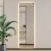 LED Rectangle Mirror - Gold 2 LED Rectangle Mirror - Gold -Taskers Sale Shop 60013446